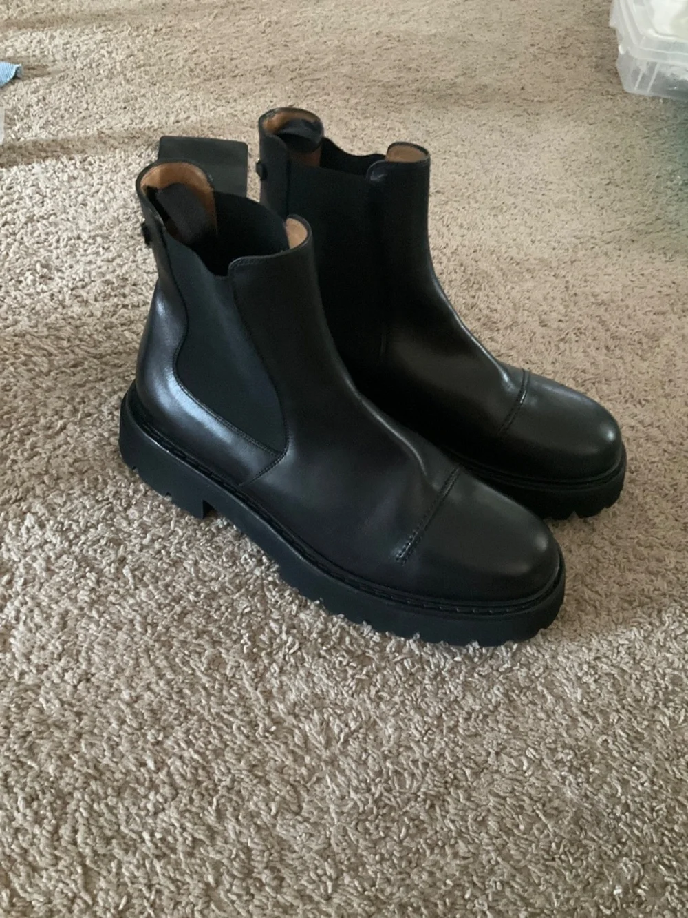 Salvatore Ferragamo - George 2 Embellished Leather Chelsea Boots - Black